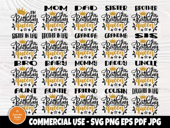 Download Birthday Queen SVG, Birthday Shirt Svg - Birthday shirt svg Collection