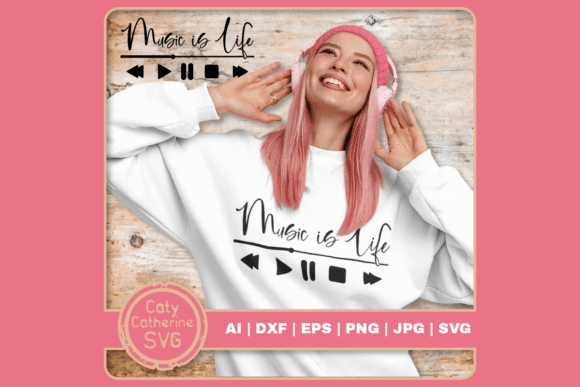 Download Music is Life Quote SVG - Life quote svg Collection