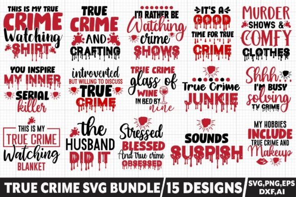 Download True Crime SVG Bundle - True crime svg bundle Collection