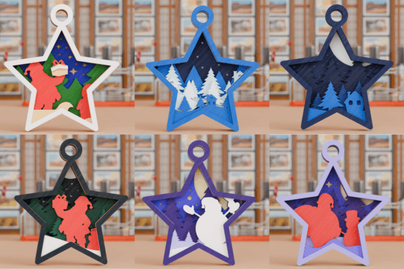 Download Christmas Home Decor Paper Craft BUNDLE - Paper Collection
