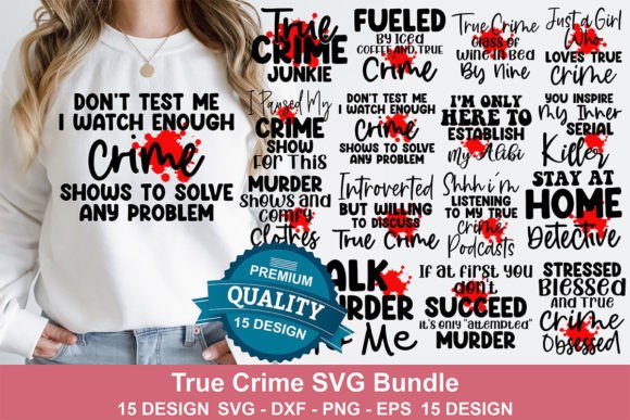 Download 15 True Crime SVG Bundle - True crime svg bundle Collection