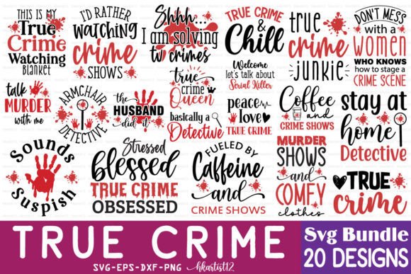 Download True Crime SVG Bundle. - True crime svg bundle Collection